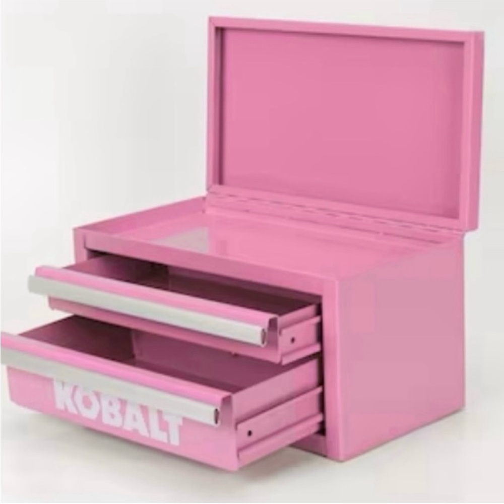 PINK MINI KOBALT TOOL BOX NWT